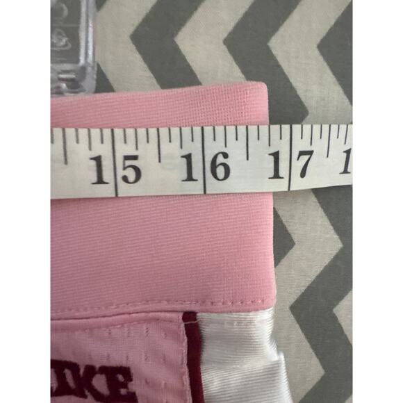 Nike Pink Joggers Women’s Size Medium– Satin Look Polyester Track Pants - Picture 3 of 5